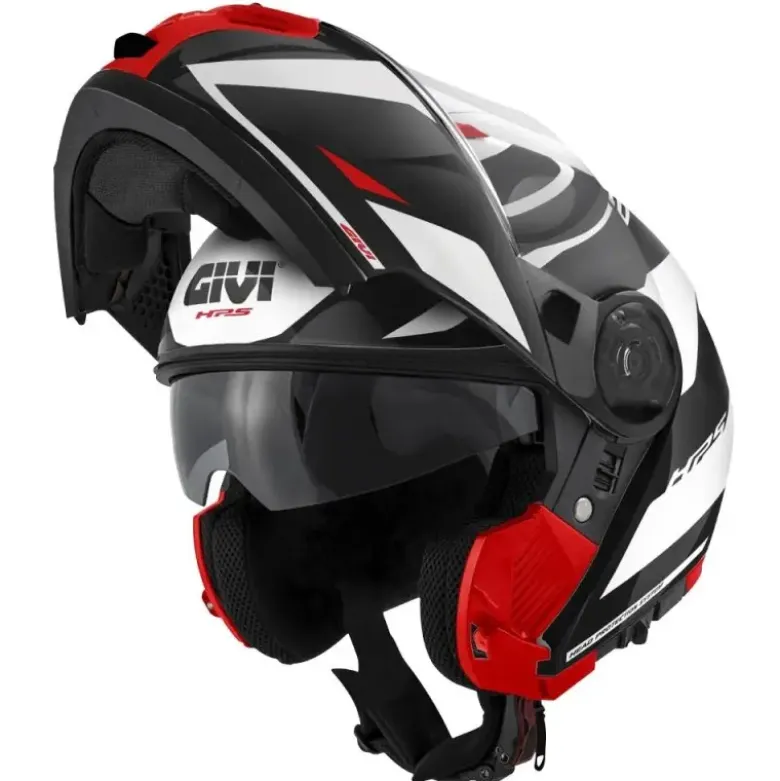 Casco Modulare Givi X.21 Evo Number Nero Bianco Rosso