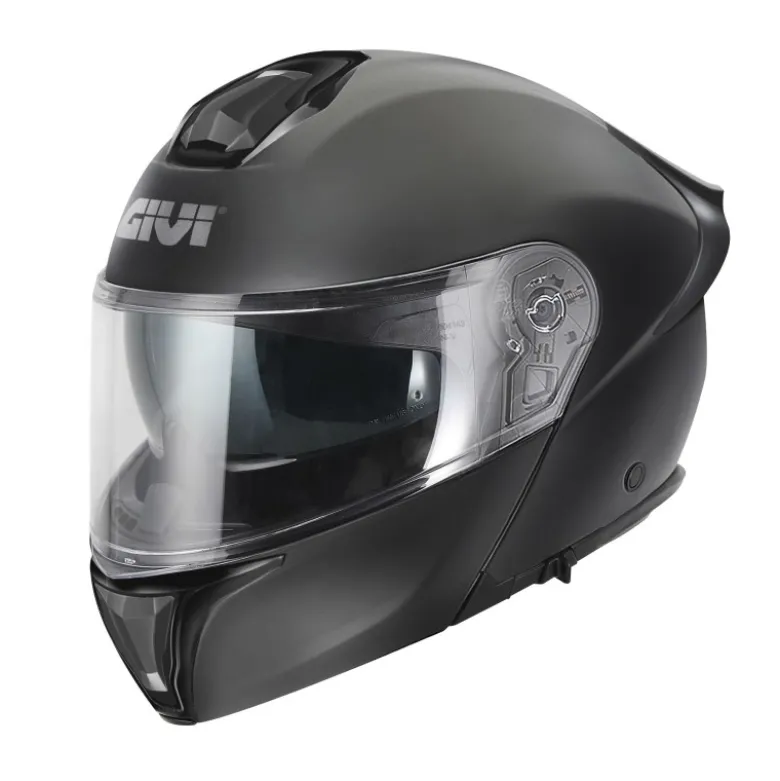 Casco Modulare Givi X.50 Fiber Solid Nero Opaco