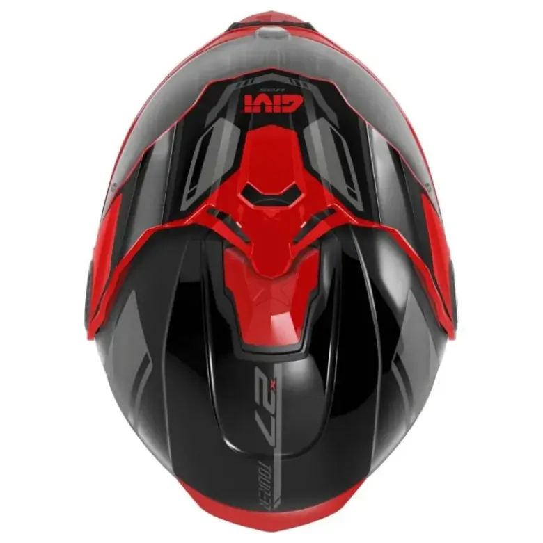 Casco Modulare Givi X.27 Tourer Nero Rosso