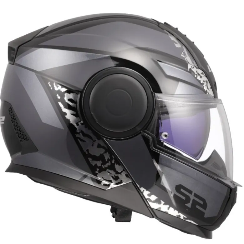 Casco Modulare LS2 FF902 Scope II Oxyd Nero Titanio