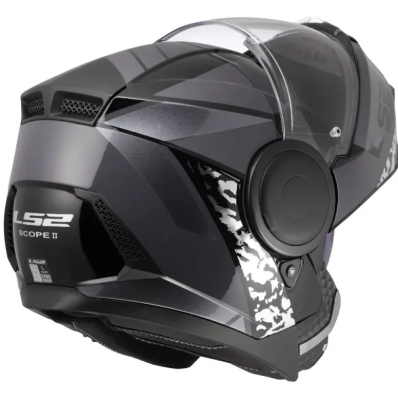 Casco Modulare LS2 FF902 Scope II Oxyd Nero Titanio