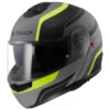 Casco Modulare Ls2 FF908 Strobe II Monza Nero Opaco H-V Giallo
