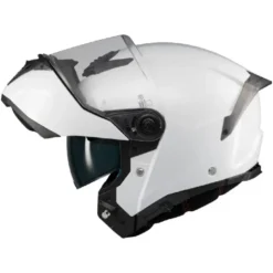 Casco Modulare Mt Helmets Fu404Sv Atom 2 A0 Sv Pure Bianco Lucido