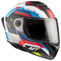 Casco Modulare Mt Helmets Fu404Sv Atom 2 Sv A0 Bast Perla Lucido