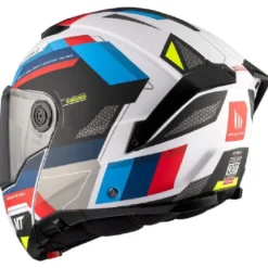 Casco Modulare Mt Helmets Fu404Sv Atom 2 Sv A0 Bast Perla Lucido