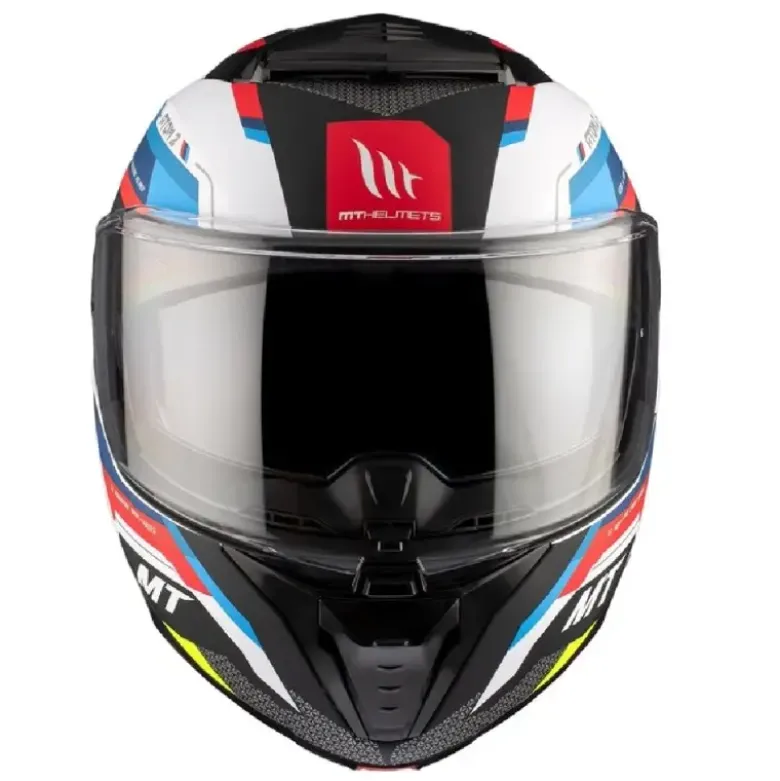 Casco Modulare Mt Helmets Fu404Sv Atom 2 Sv A0 Bast Perla Lucido