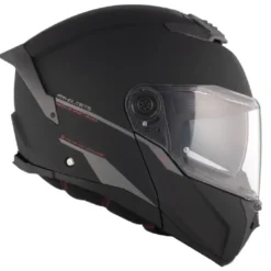 Casco Modulare Mt Helmets Fu404Sv Atom 2 Sv A1 Solid Opaco Nero