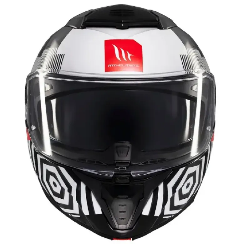 Casco Modulare Mt Helmets Fu404Sv Atom 2 Sv B2 Strange Lucido