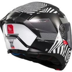 Casco Modulare Mt Helmets Fu404Sv Atom 2 Sv B2 Strange Lucido