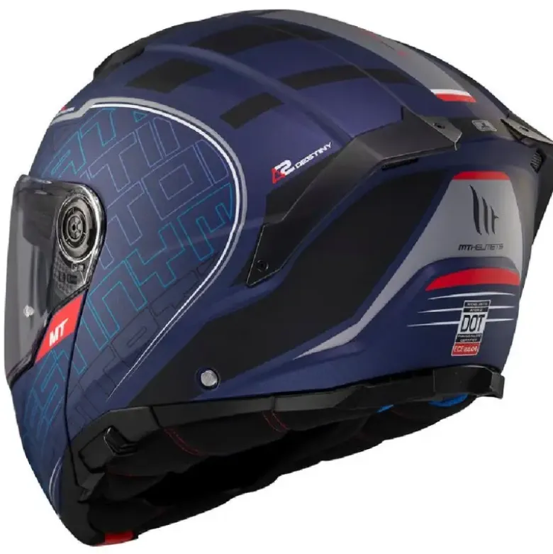 Casco Modulare Mt Helmets Fu404Sv Atom 2 Sv Destiny C7 Opaco
