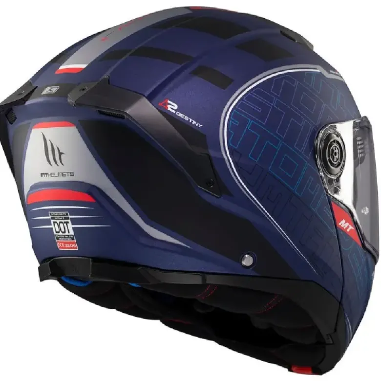 Casco Modulare Mt Helmets Fu404Sv Atom 2 Sv Destiny C7 Opaco