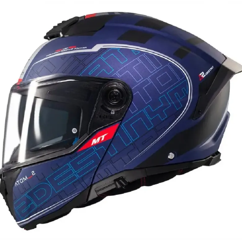 Casco Modulare Mt Helmets Fu404Sv Atom 2 Sv Destiny C7 Opaco