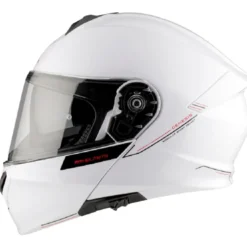 Casco Modulare Mt Helmets Fu935Sv Genesis A0 Sv Solid Lucido Bianco