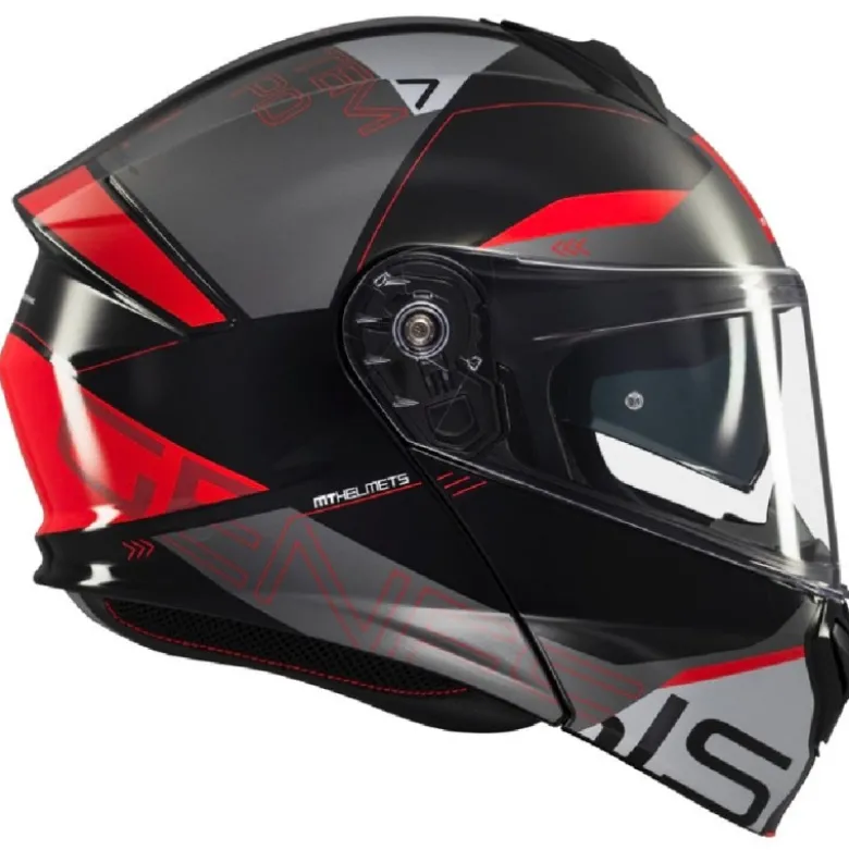 Casco Modulare Mt Helmets Fu935Sv Genesis Sv Atempo B15 Lucido