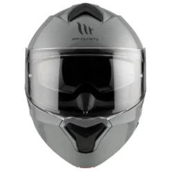 Casco Modulare Mt Helmets Fu935Sv Genesis Sv Solid A12 Lucido Grigio