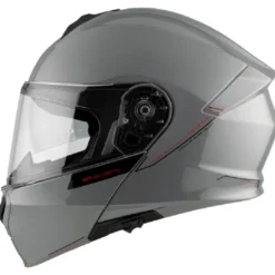 Casco Modulare Mt Helmets Fu935Sv Genesis Sv Solid A12 Lucido Grigio