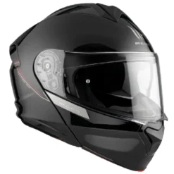 Casco Modulare Mt Helmets Fu935Sv Genesis Sv Solid A1 Lucido Nero