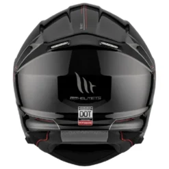 Casco Modulare Mt Helmets Fu935Sv Genesis Sv Solid A1 Lucido Nero