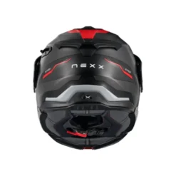 Casco Modulare Nexx X.Lifecountry Terra Grigio Rosso Opaco