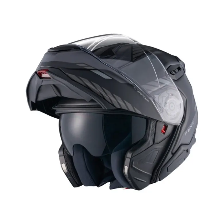 Casco Modulare Nexx X.Lifetour Globe Nero Grigio Opaco