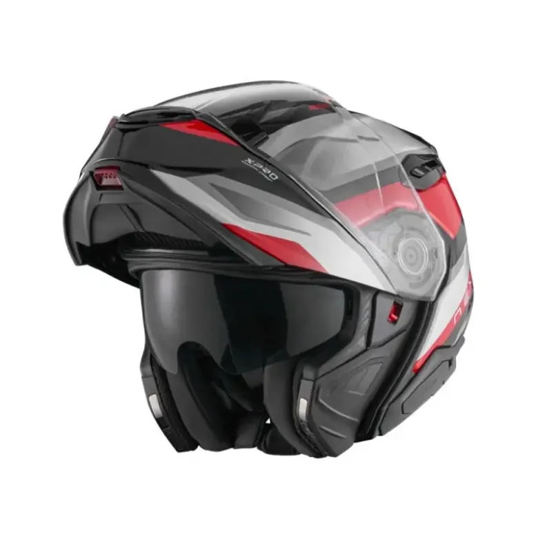 Casco Modulare Nexx X.Lifetour Pro Mile Bianco Rosso