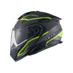 Casco Modulare Nexx X.Lifetour Pro Mile Grigio Giallo Neon Opaco