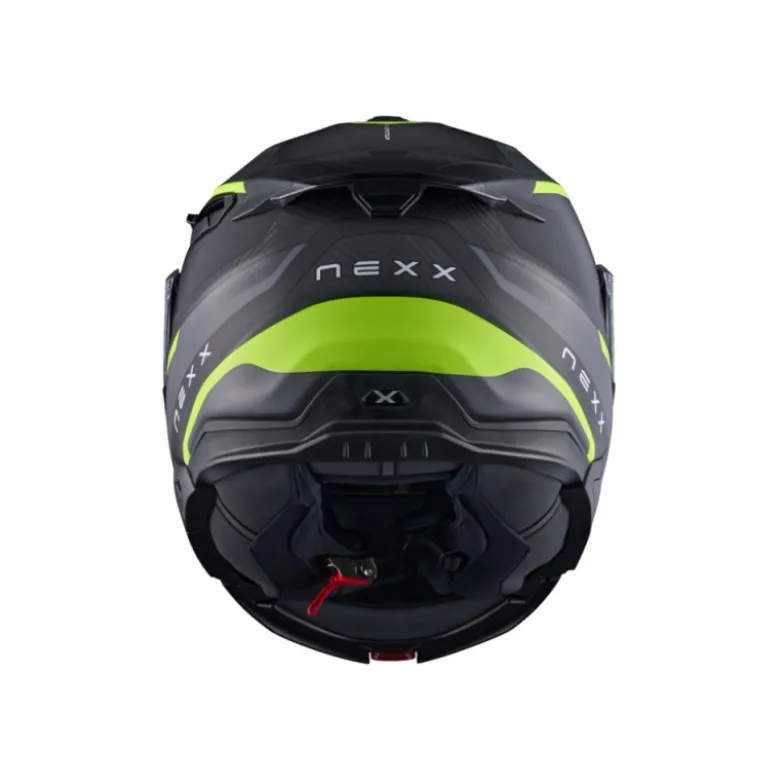Casco Modulare Nexx X.Lifetour Pro Mile Grigio Giallo Neon Opaco