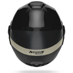 Casco Modulare Nolan N120-1 Blocco 358 Nero Antracite Verde Grigio Avorio Lucido