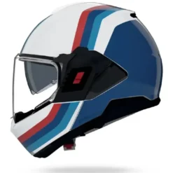 Casco Modulare Nolan N120-1 Lineo 347 Bianco Blu Rosso