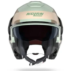 Casco Modulare Nolan N120-1 Omocromo 352 Verde Grigio Marrone Sabbia Opaco