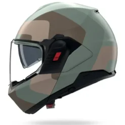 Casco Modulare Nolan N120-1 Omocromo 352 Verde Grigio Marrone Sabbia Opaco