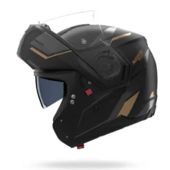 Casco Modulare Nolan N90-3 06 Sincrono 351 Nero Antracite Oro Opaco