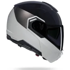 Casco Modulare Nolan N90-3 06 Verniciatura Speciale 343 Nero Bianco Perla Lucido