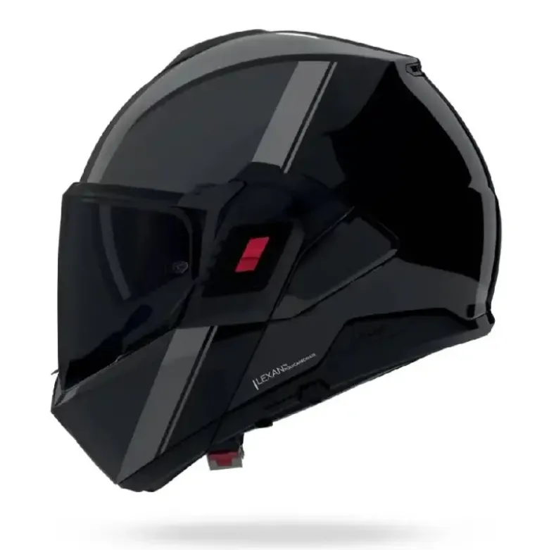 Casco Modulare Nolan N120-1 Verniciatura Speciale 341 Nero Grigio Argento