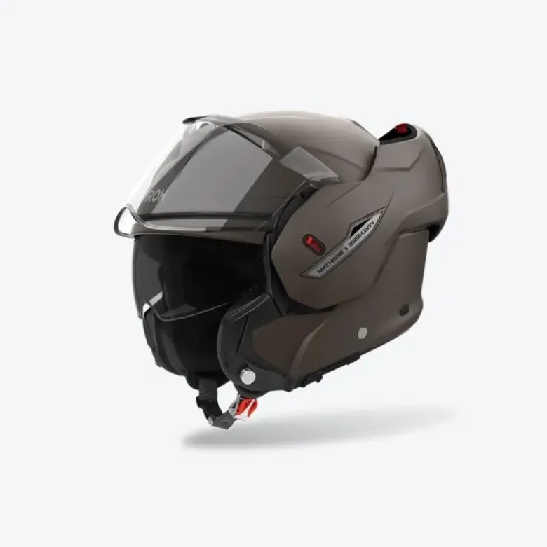Casco Modulare Reversibile Airoh Mathisse II Color Bronzo Opaco