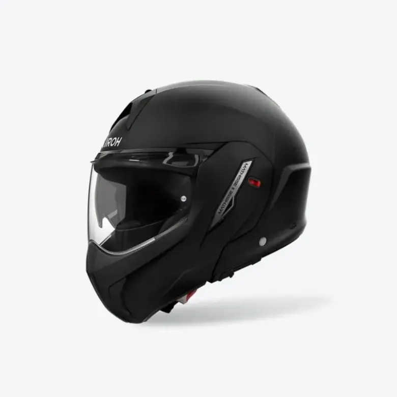Casco Modulare Reversibile Airoh Mathisse II Color Nero Opaco