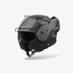 Casco Modulare Reversibile Airoh Mathisse II Genius Grigio Opaco