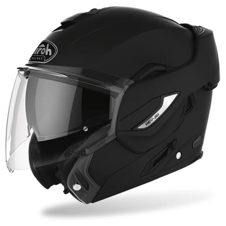 Casco Modulare Reversibile Airoh Rev 19 Nero Opaco