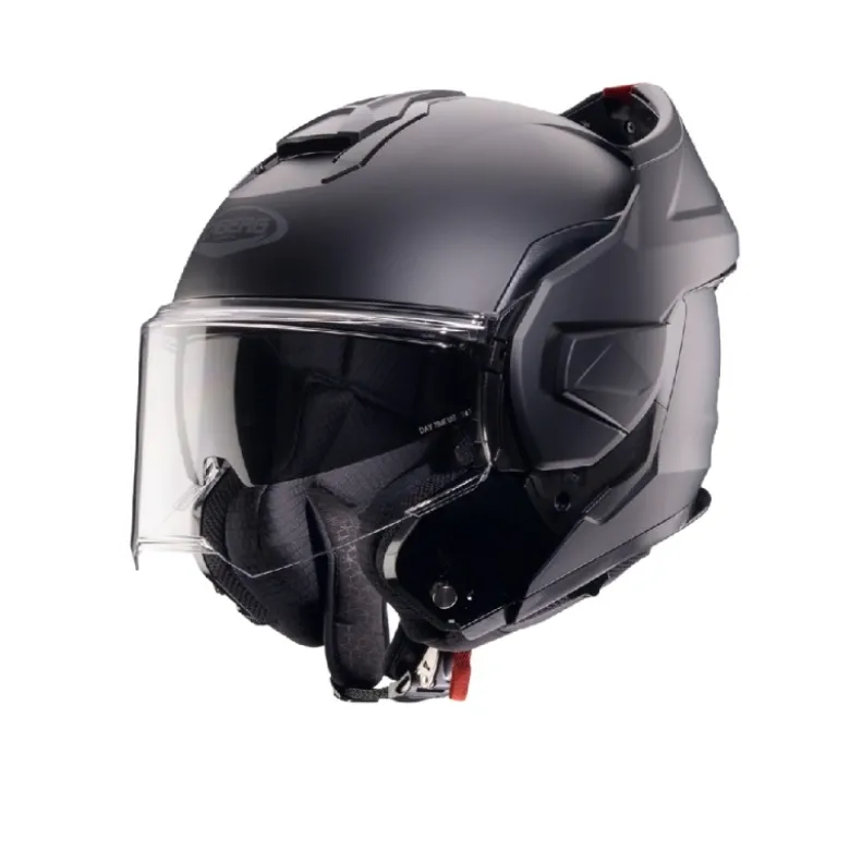Casco Modulare Reversibile Caberg Trip Nero Opaco