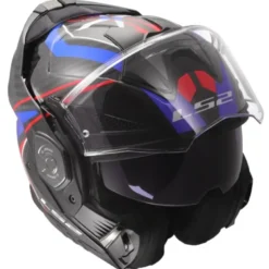 Casco Modulare Reversibile Carbonio Ls2 FF901 Advant X C FUTURE II Bianco Blu