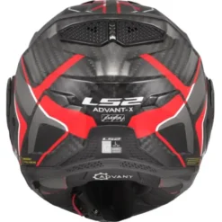 Casco Modulare Reversibile Carbonio Ls2 FF901 Advant X C FUTURE II Rosso