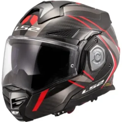 Casco Modulare Reversibile Carbonio Ls2 FF901 Advant X C FUTURE II Rosso