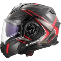 Casco Modulare Reversibile Carbonio Ls2 FF901 Advant X C FUTURE II Rosso