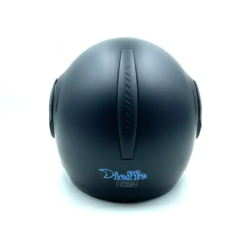 Casco Modulare Reversibile Dieffe DF908 Nero Opaco