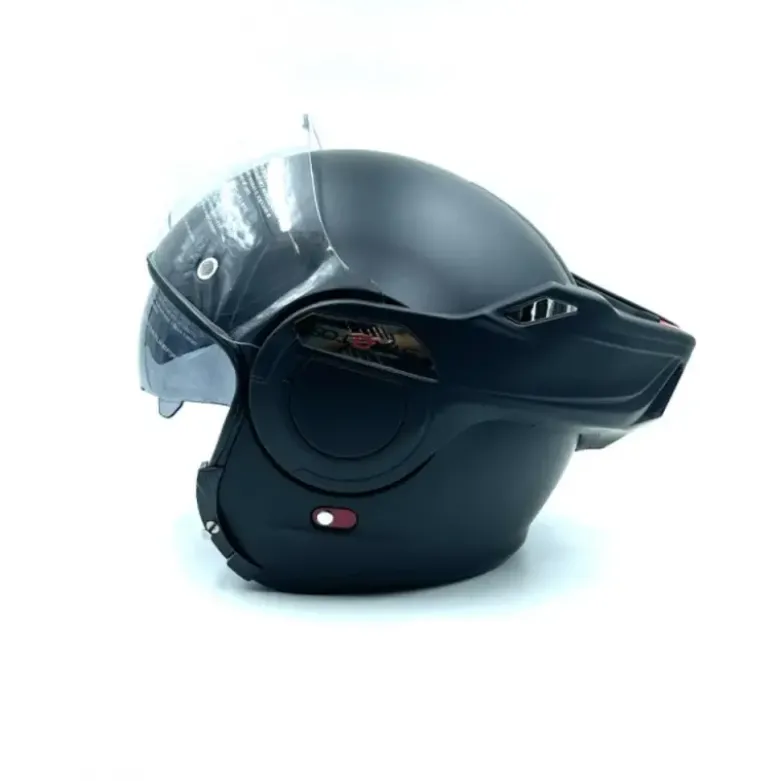 Casco Modulare Reversibile Dieffe DF908 Nero Opaco