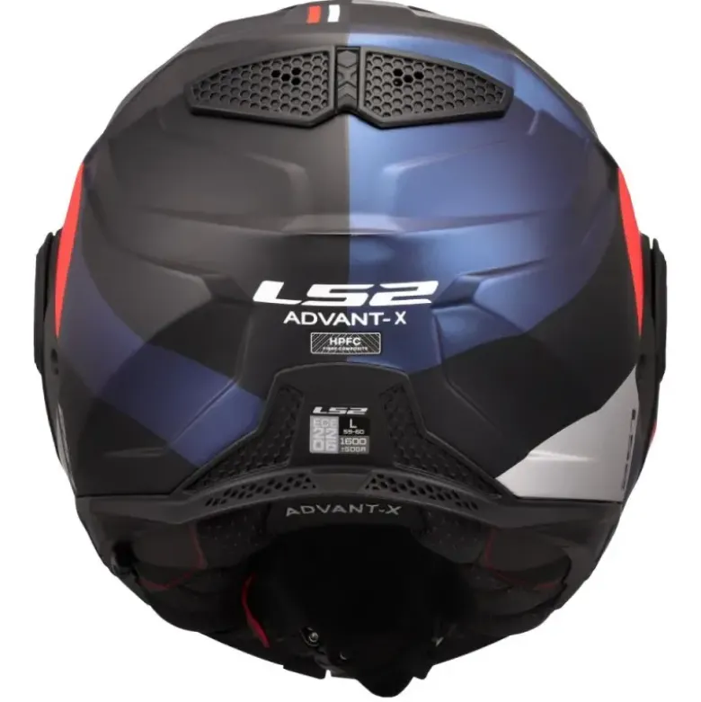 Casco Modulare Reversibile FF901 Ls2 Advant X ULTRA Blu Rosso