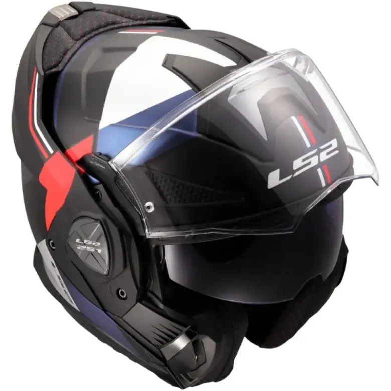 Casco Modulare Reversibile FF901 Ls2 Advant X ULTRA Blu Rosso