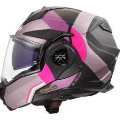 Casco Modulare Reversibile FF901 Ls2 Advant X ULTRA Grigio Viola