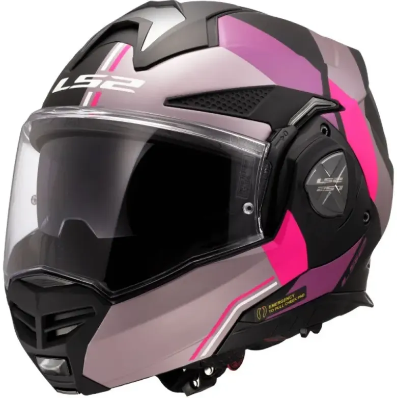 Casco Modulare Reversibile FF901 Ls2 Advant X ULTRA Grigio Viola