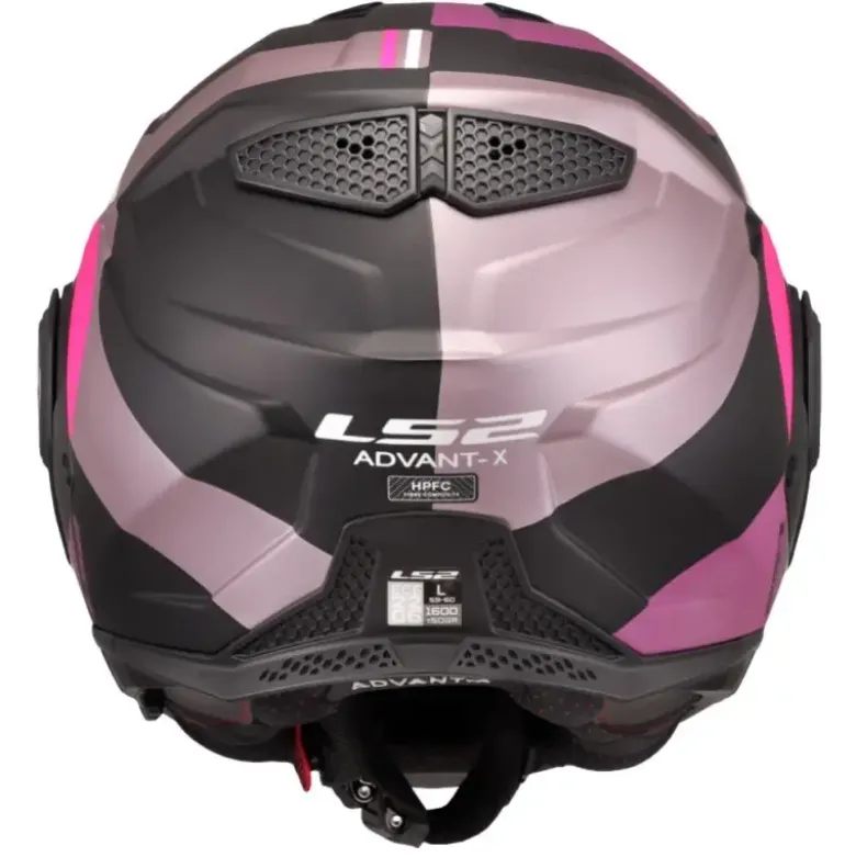 Casco Modulare Reversibile FF901 Ls2 Advant X ULTRA Grigio Viola